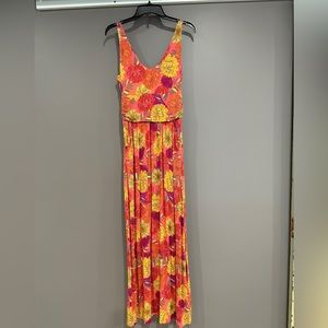 Jersey maxi dress